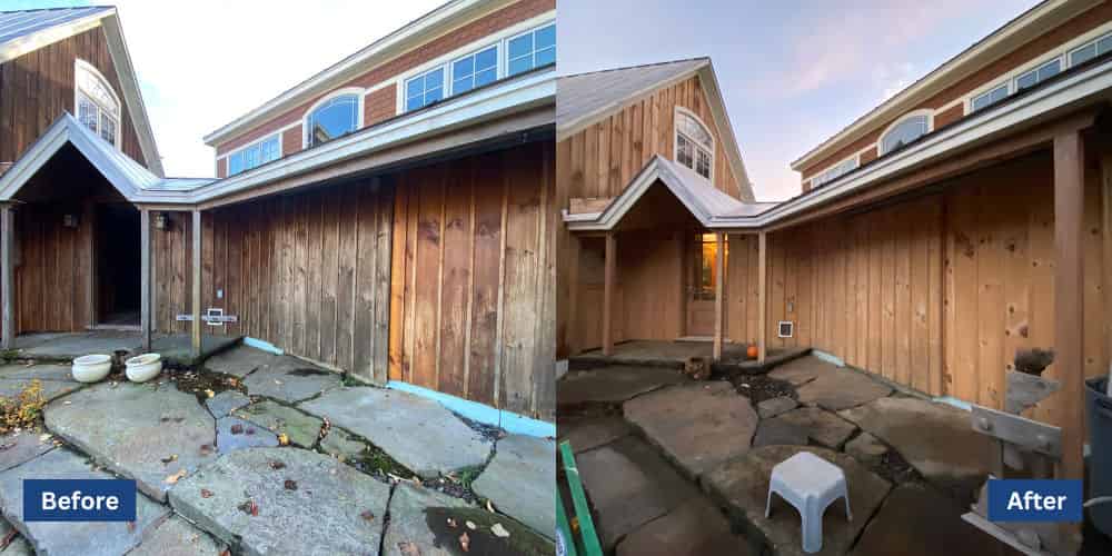 Wood Siding Restoration image