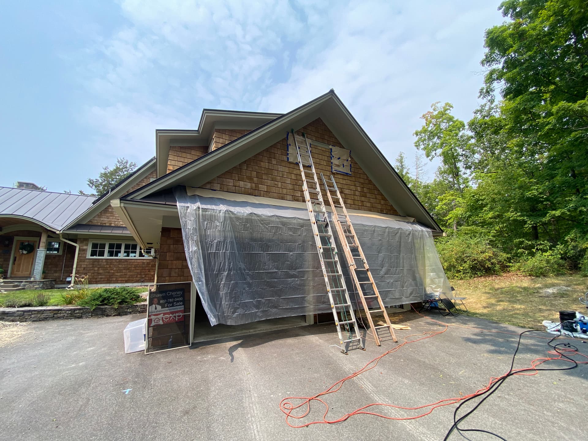 Gallery photos for Wood Siding Restoration in Colchester Vermont: Image #1