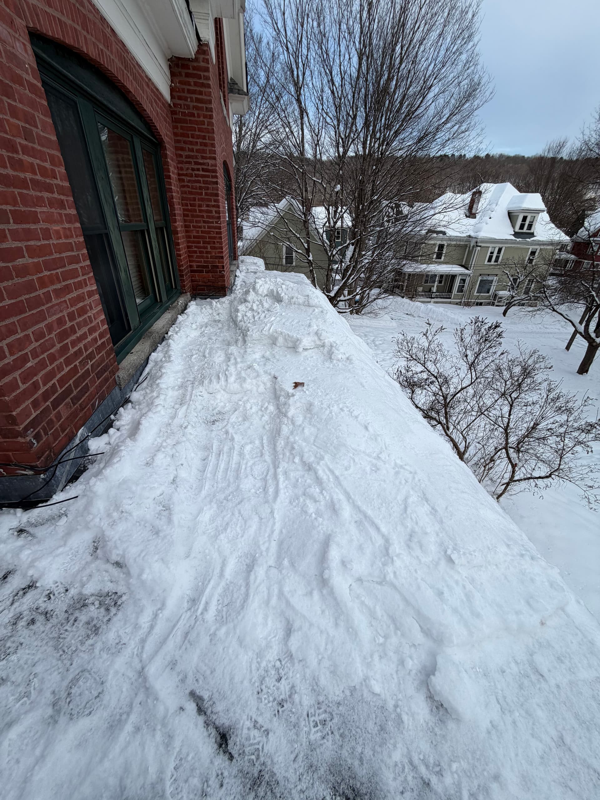 Gallery photos for Ongoing Snow Removal Expertise: Clearing Roofs and Decks in Vermont: Image #1