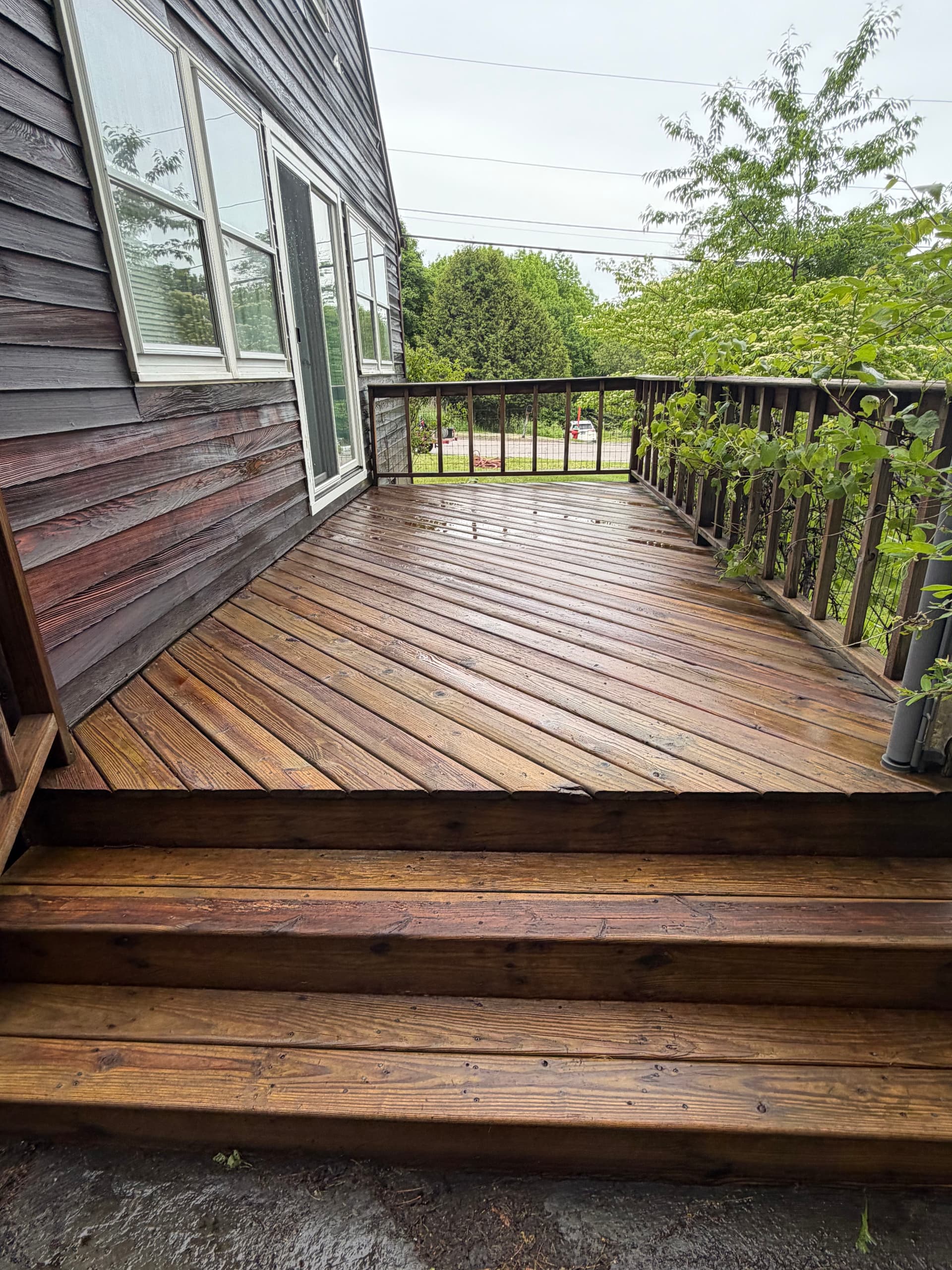 Gallery photos for Wood Siding and Deck Cleaning in Montpelier: Image #3