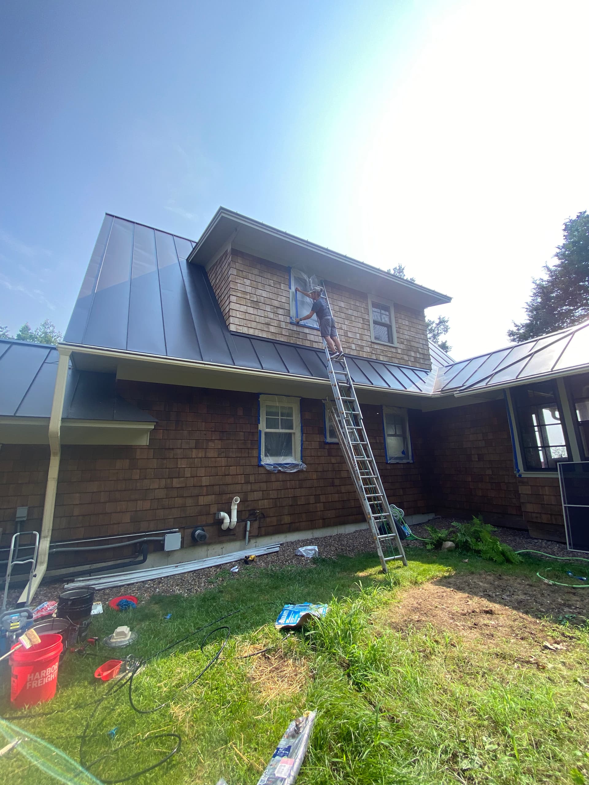 Gallery photos for Wood Siding Restoration in Colchester Vermont: Image #3