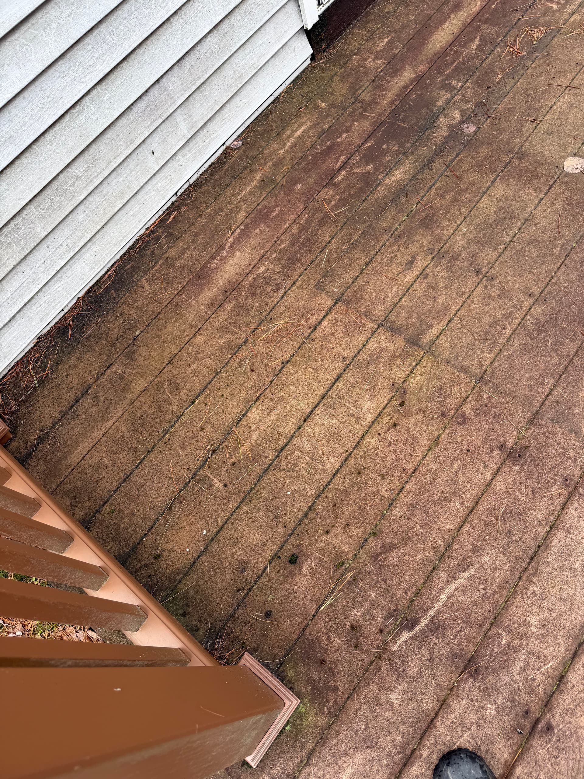 Gallery photos for Trex Deck Cleaning and House Washing in East Montpelier Vermont: Image #2