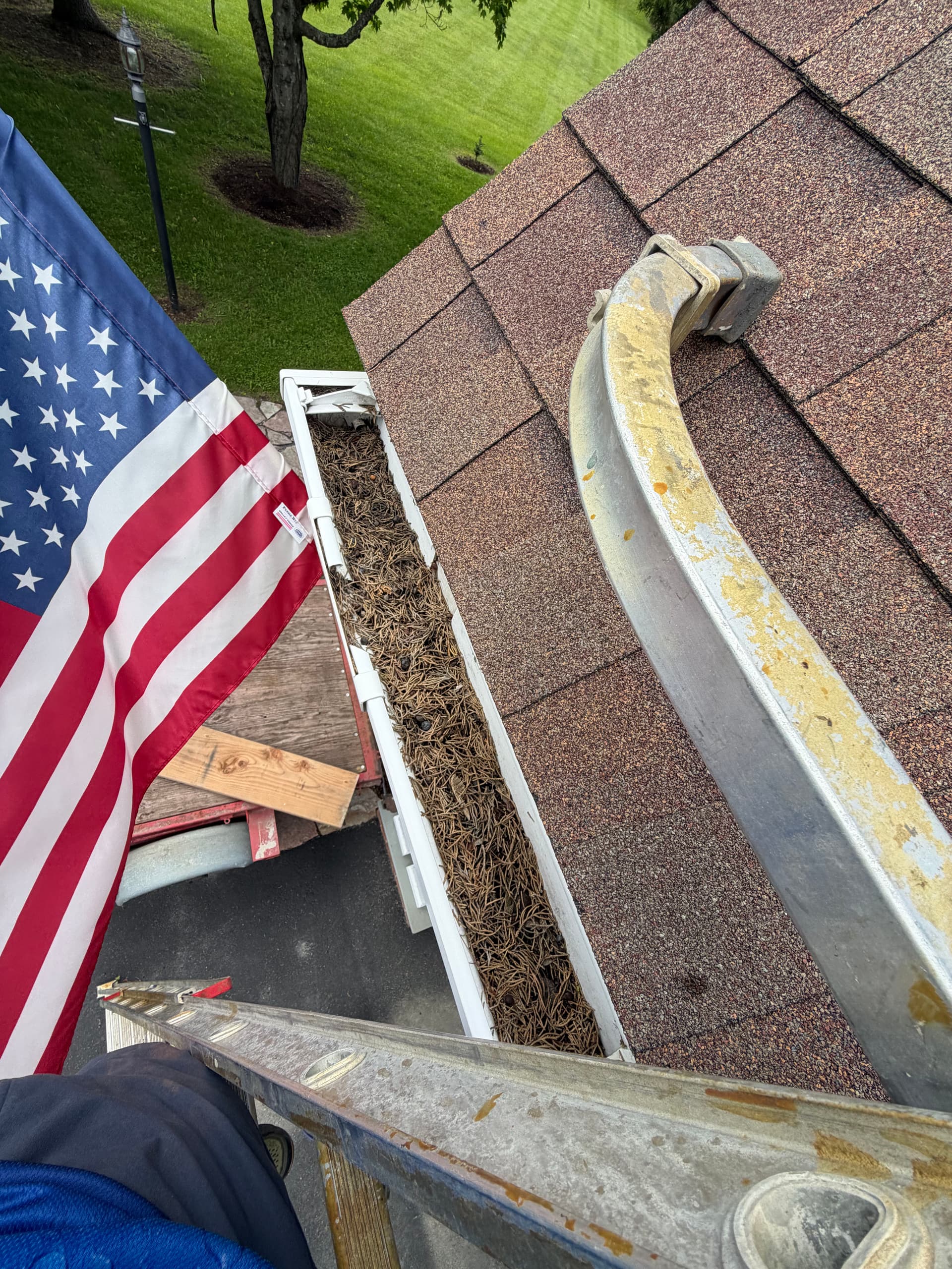 Gallery photos for Deck Staining, Gutter Cleaning, and Driveway Crack Repair in Williston VT: Image #4