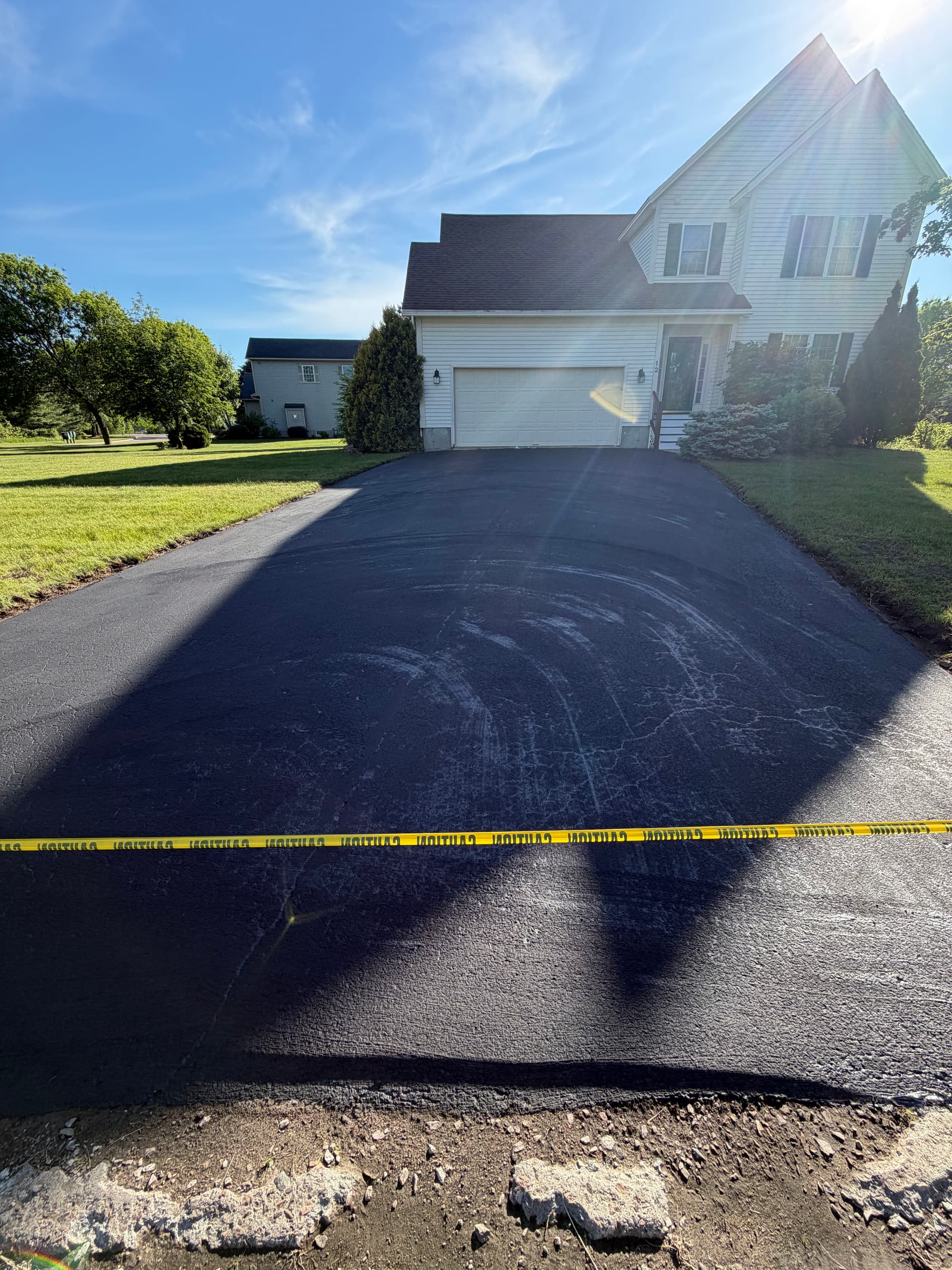 Gallery photos for Siding Soft Wash, Gutter Cleaning and Driveway Sealcoating in Milton VT: Image #9