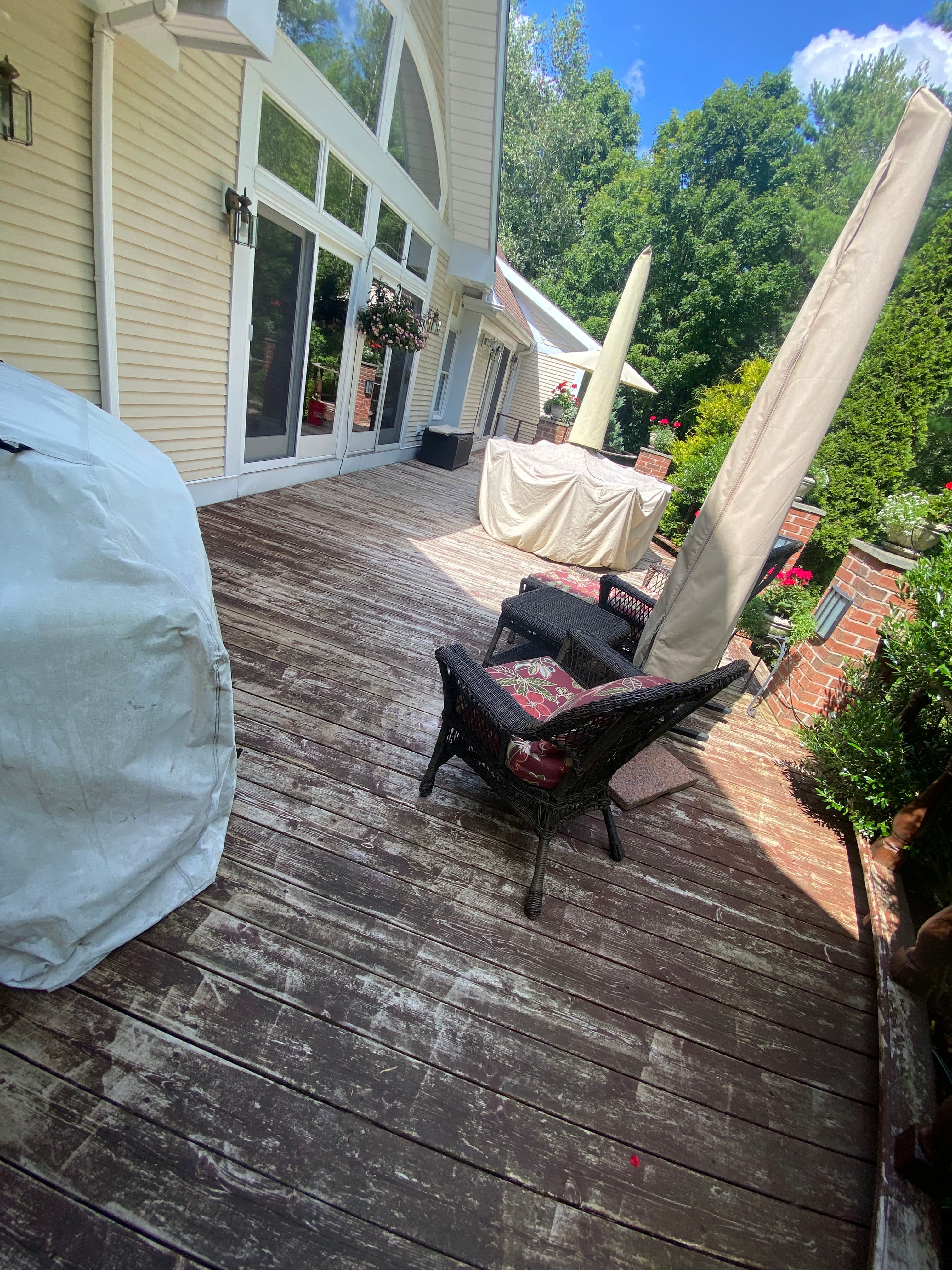 Project Deck Makeover in Williston Vermont image