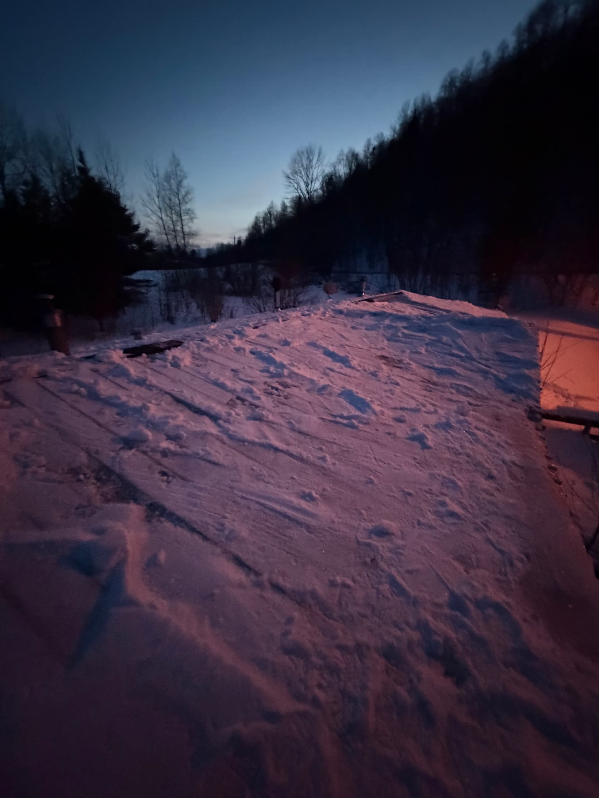 Gallery photos for Clearing the Snow Load in Barre Town and Williamstown VT: Image #4