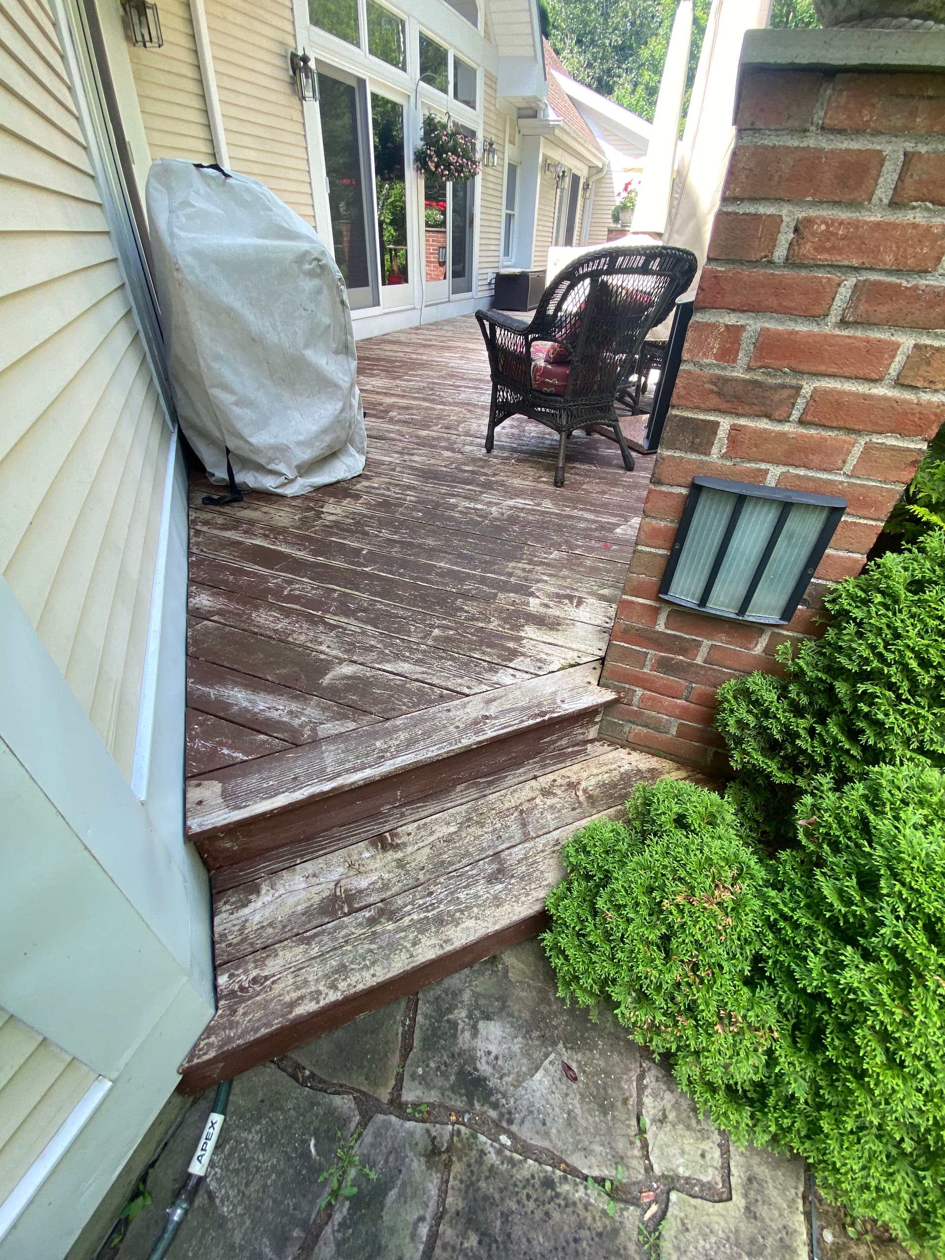 Gallery photos for Deck Makeover in Williston Vermont: Image #1