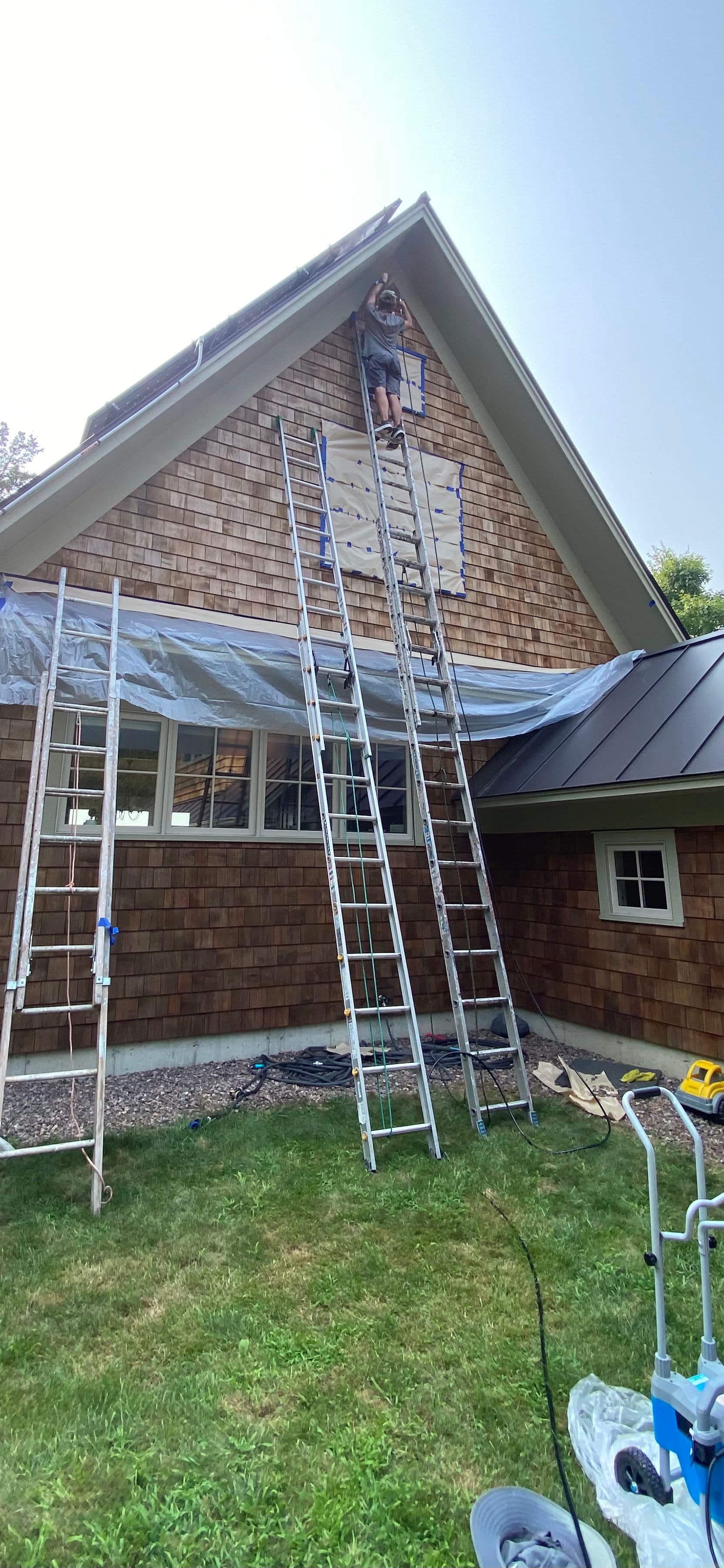 Gallery photos for Wood Siding Restoration in Colchester Vermont: Image #2