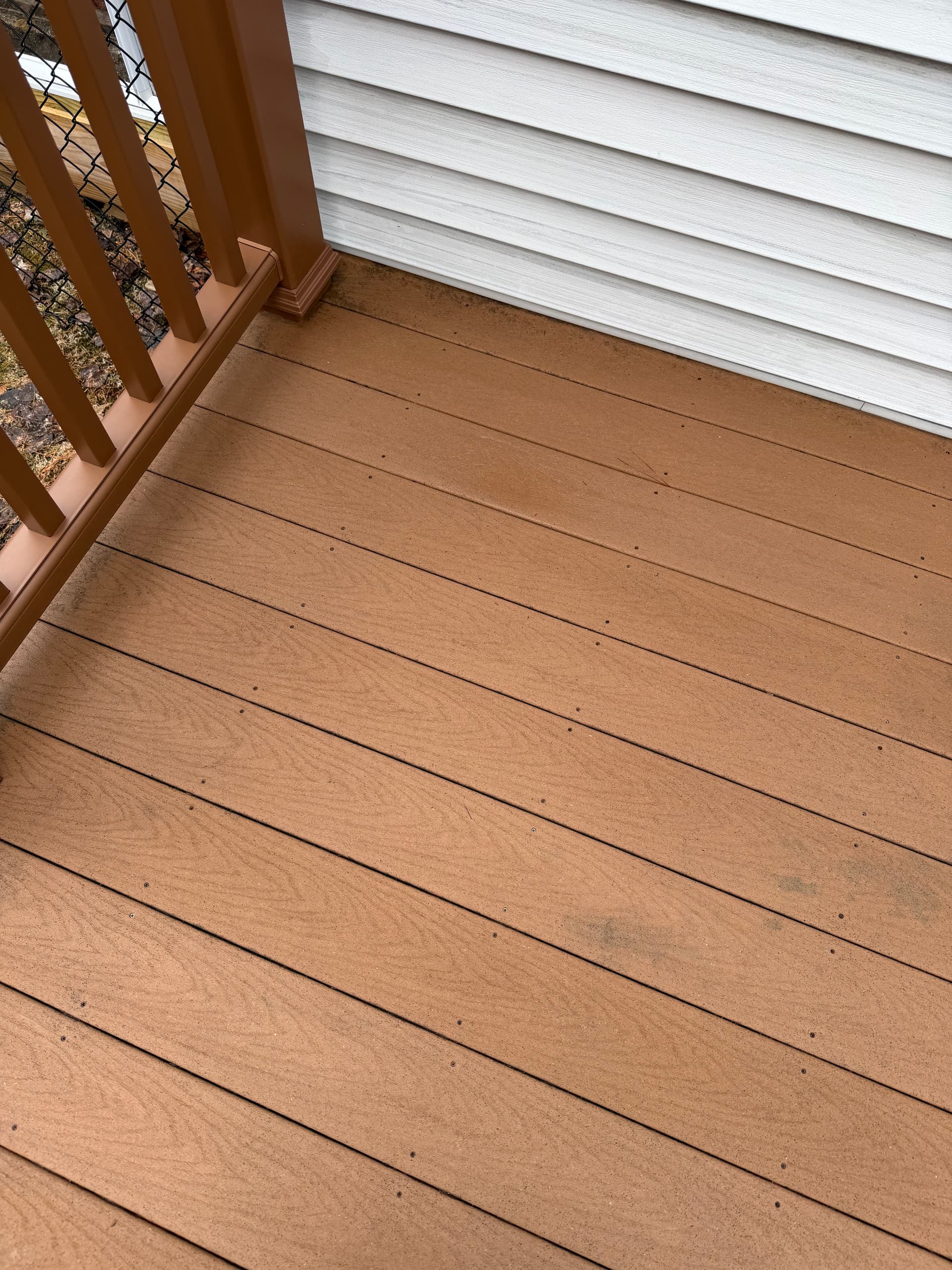 Gallery photos for Trex Deck Cleaning and House Washing in East Montpelier Vermont: Image #3