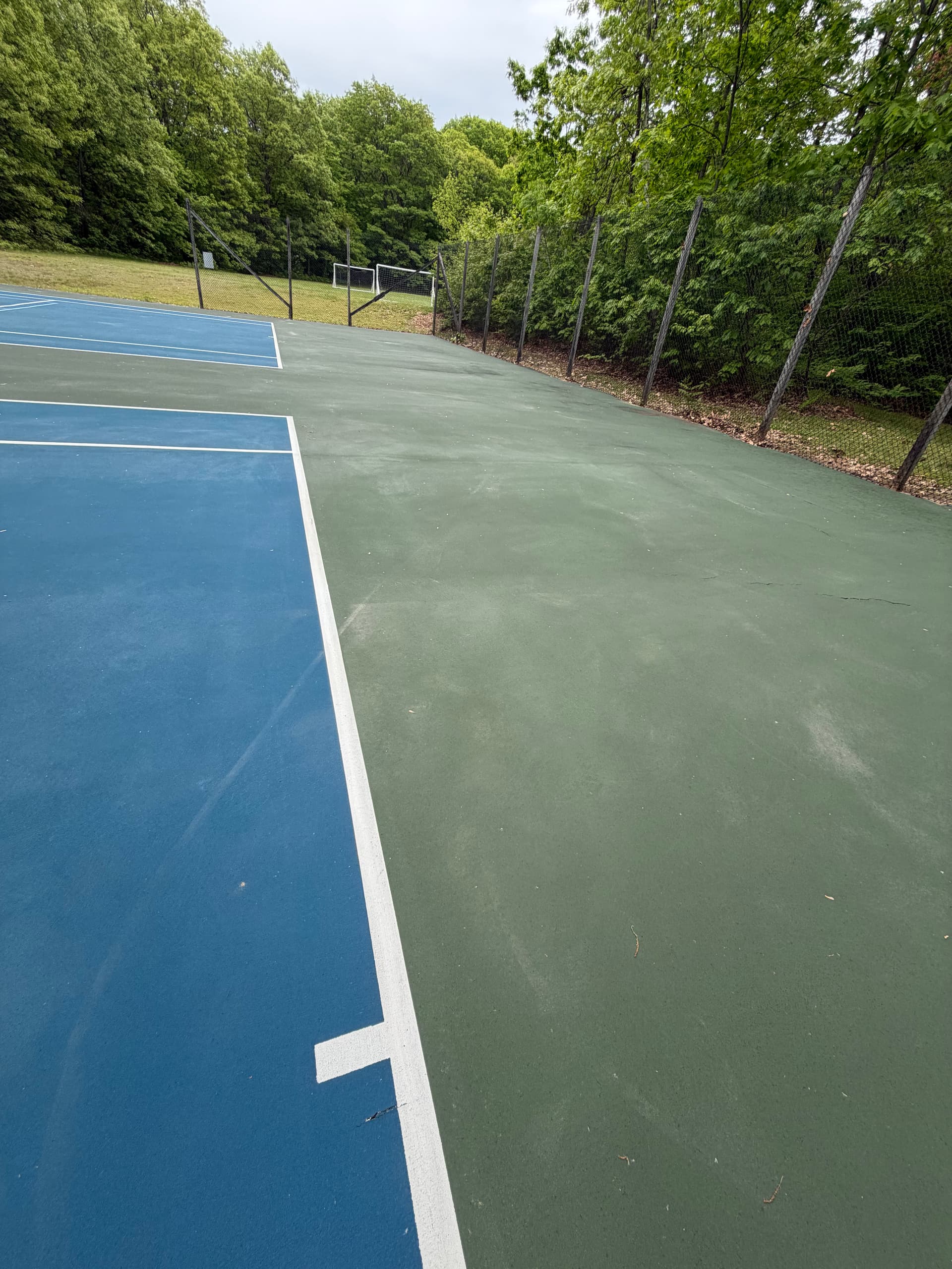 Gallery photos for Tennis Court Pressure Washing in Colchester Vermont: Image #5