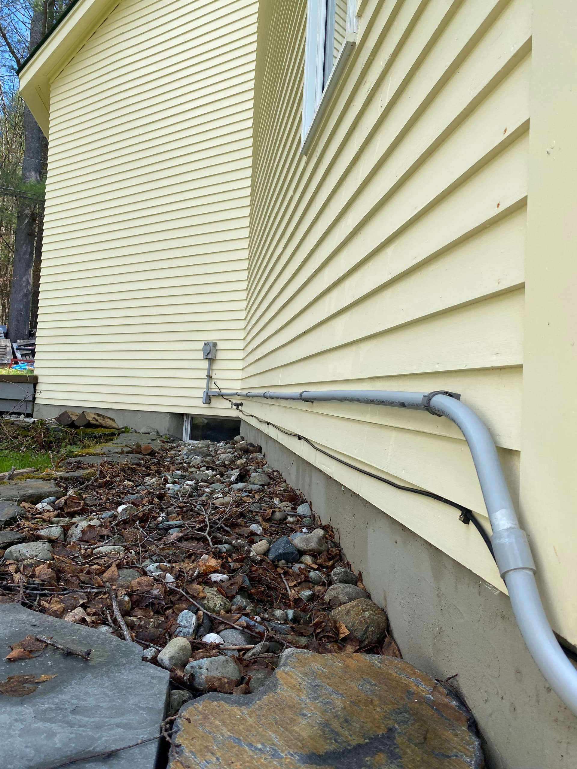 Gallery photos for Siding Soft Wash Clears Heavy Green Buildup in Middlesex VT: Image #3