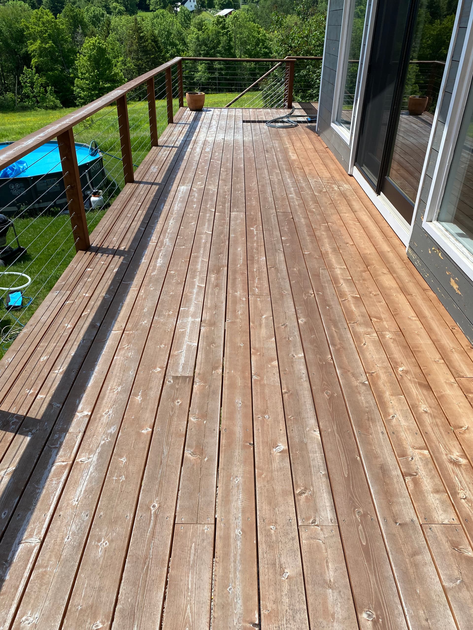 Deck Cleaning and Staining Done Right in East Montpelier image