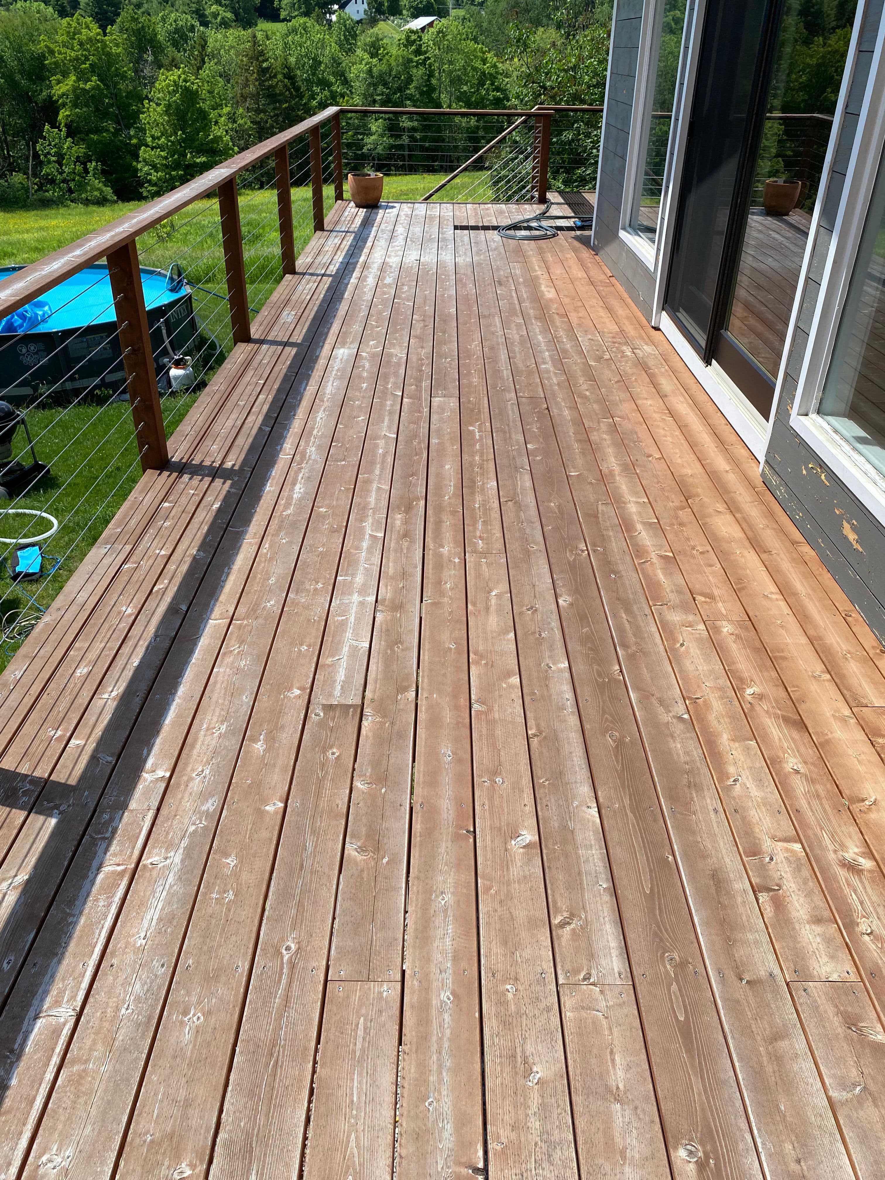 Project Deck Cleaning and Staining Done Right in East Montpelier image