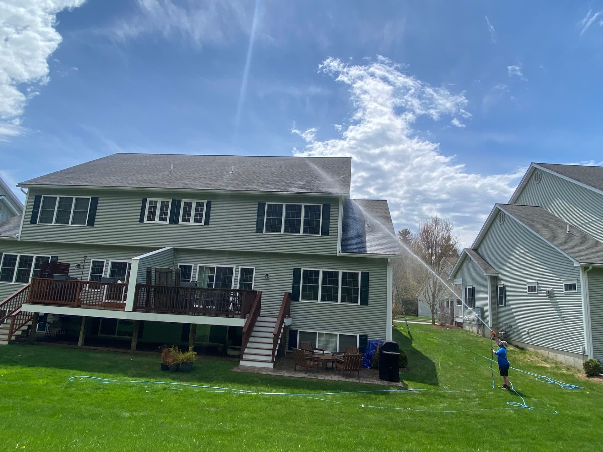 Gallery photos for 74-Unit Townhome Soft Wash in Essex Junction VT: Image #6