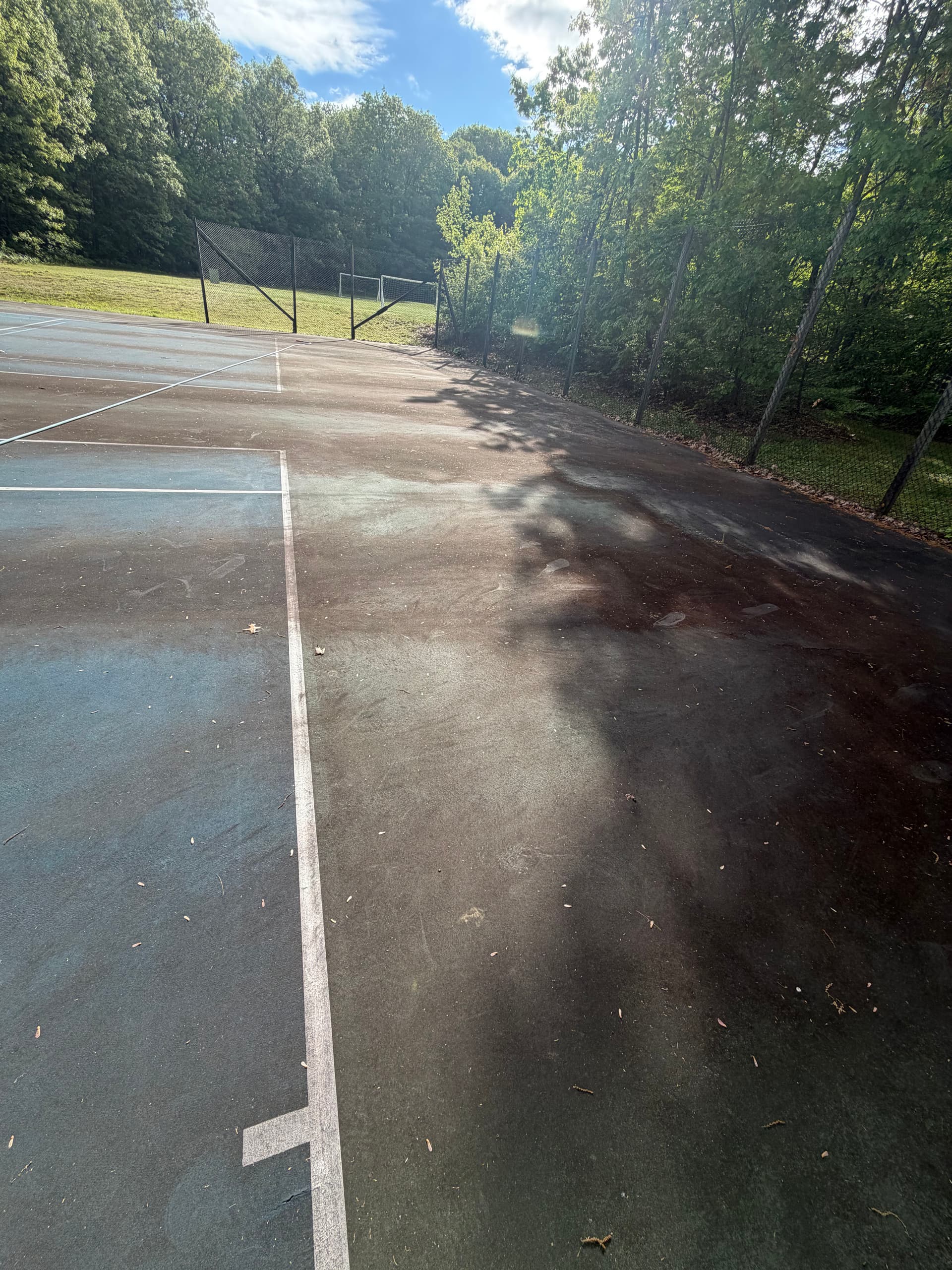 Gallery photos for Tennis Court Pressure Washing in Colchester Vermont: Image #4