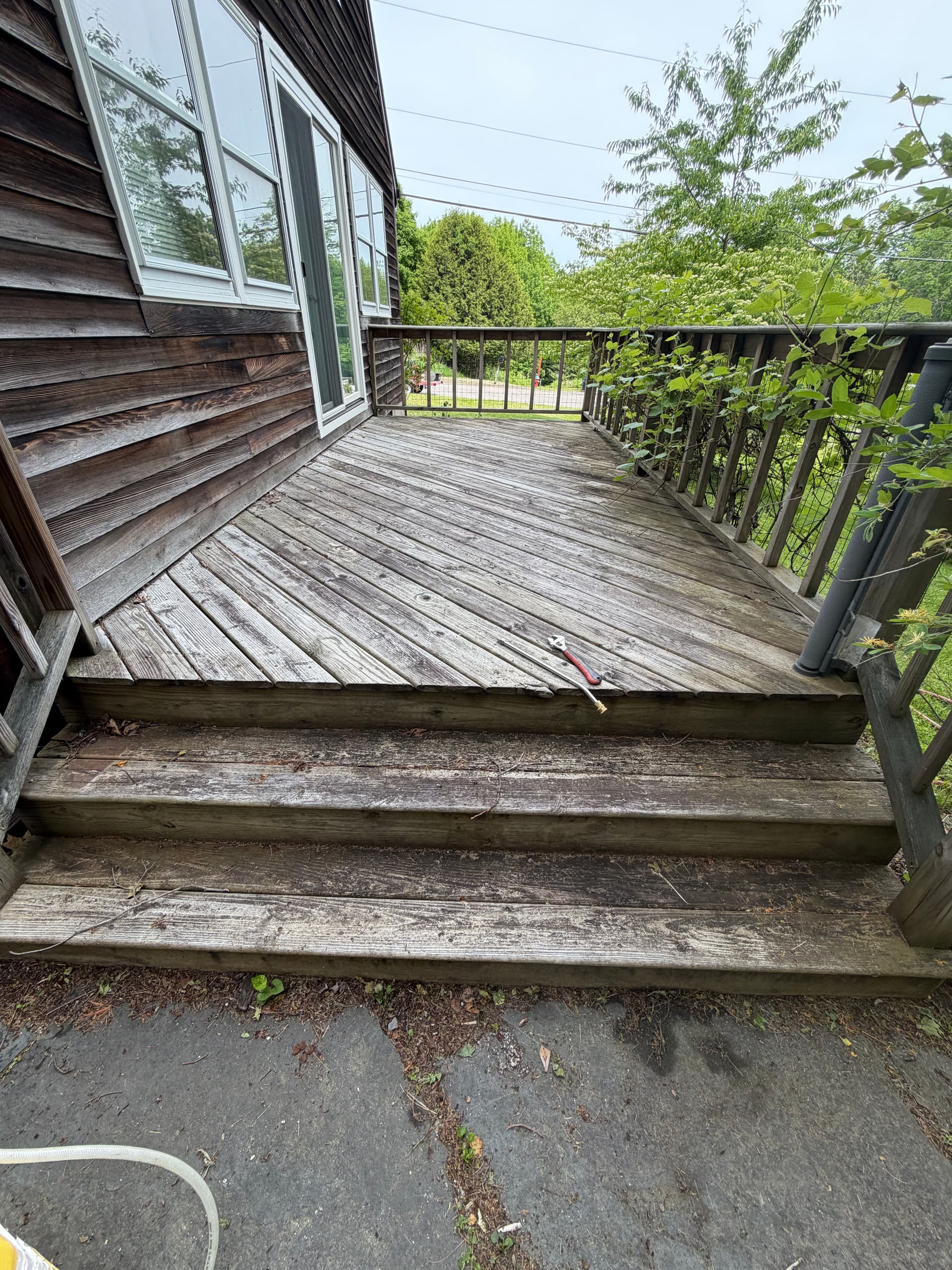 Gallery photos for Wood Siding and Deck Cleaning in Montpelier: Image #2