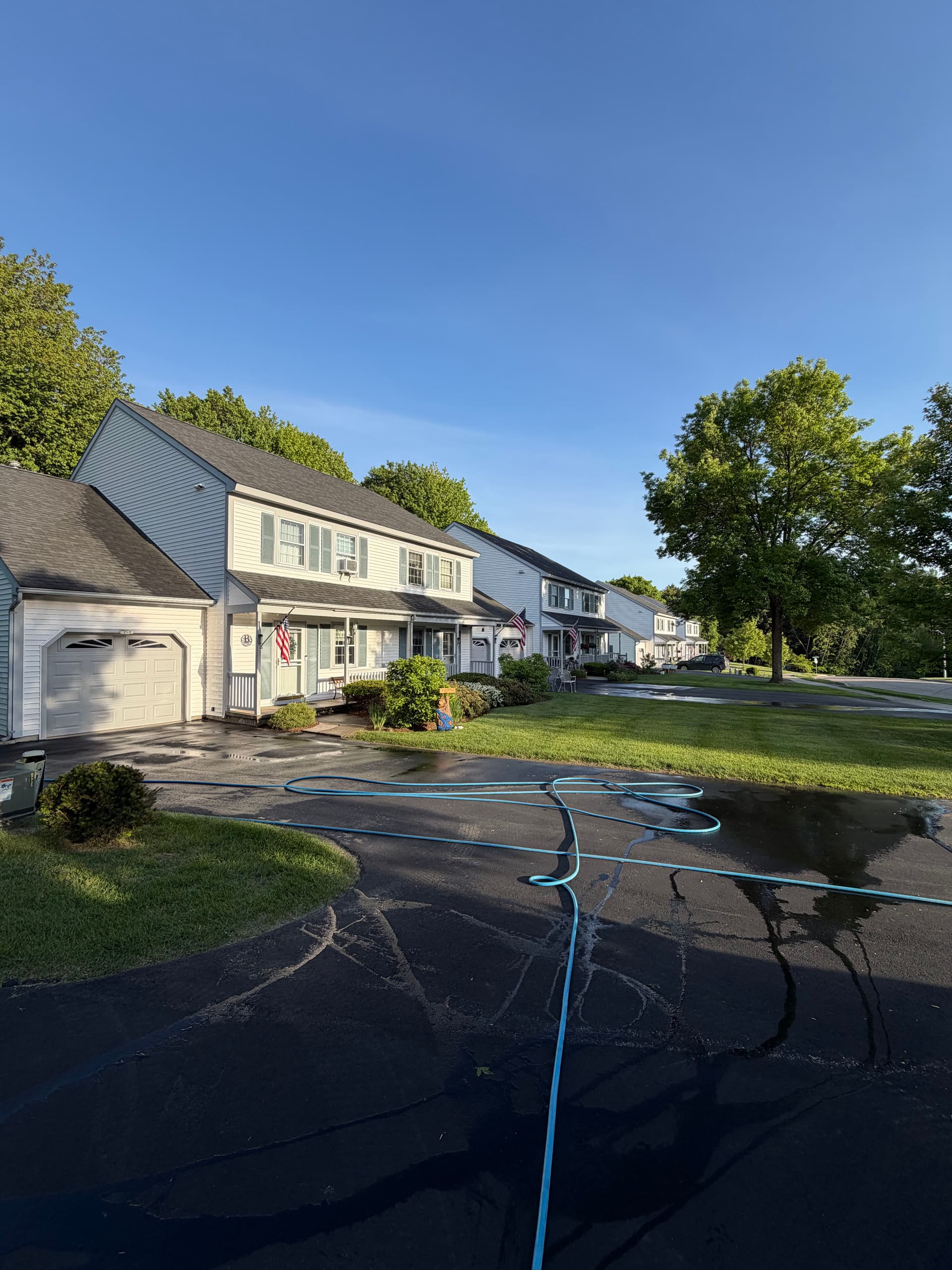 Gallery photos for 40 Units Soft Washed at Perkins Bend Townhouse Community: Image #1