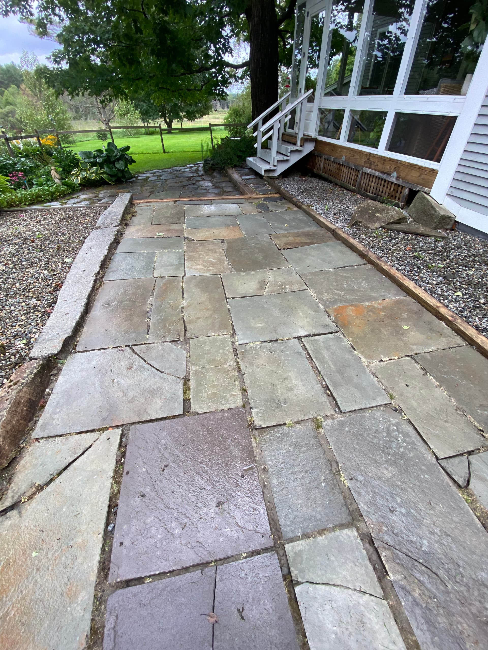 Stone Surfaces Renewed with Expert Pressure Washing