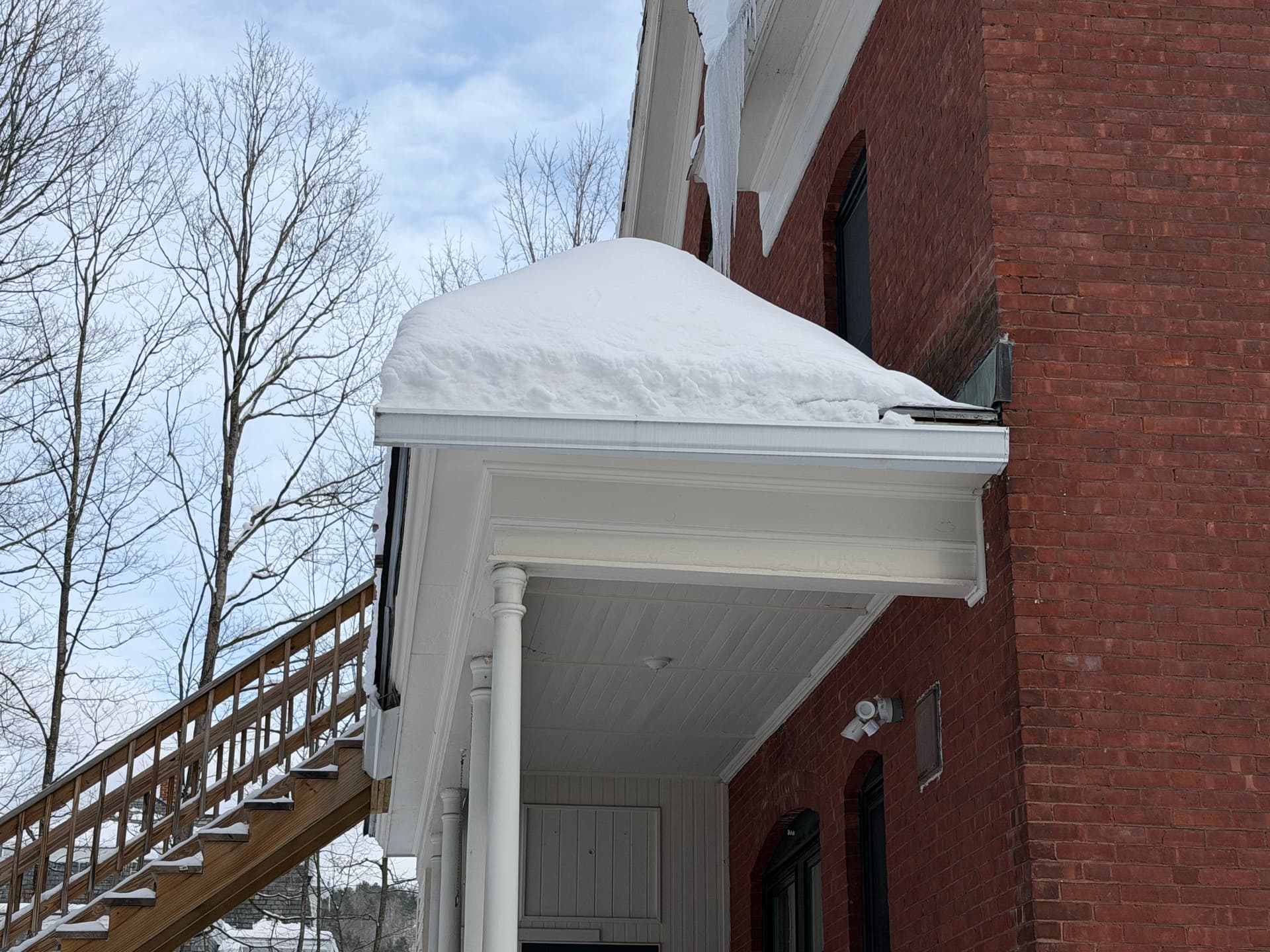 Gallery photos for Ongoing Snow Removal Expertise: Clearing Roofs and Decks in Vermont: Image #2