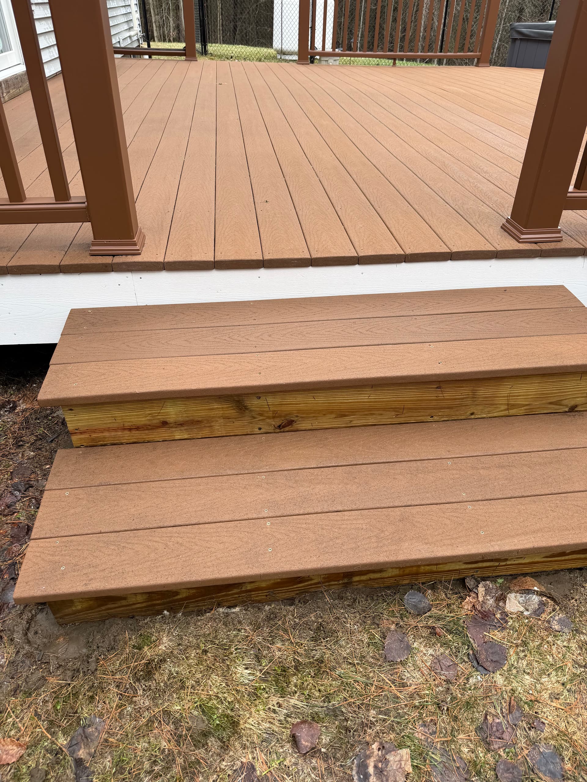 Gallery photos for Trex Deck Cleaning and House Washing in East Montpelier Vermont: Image #1