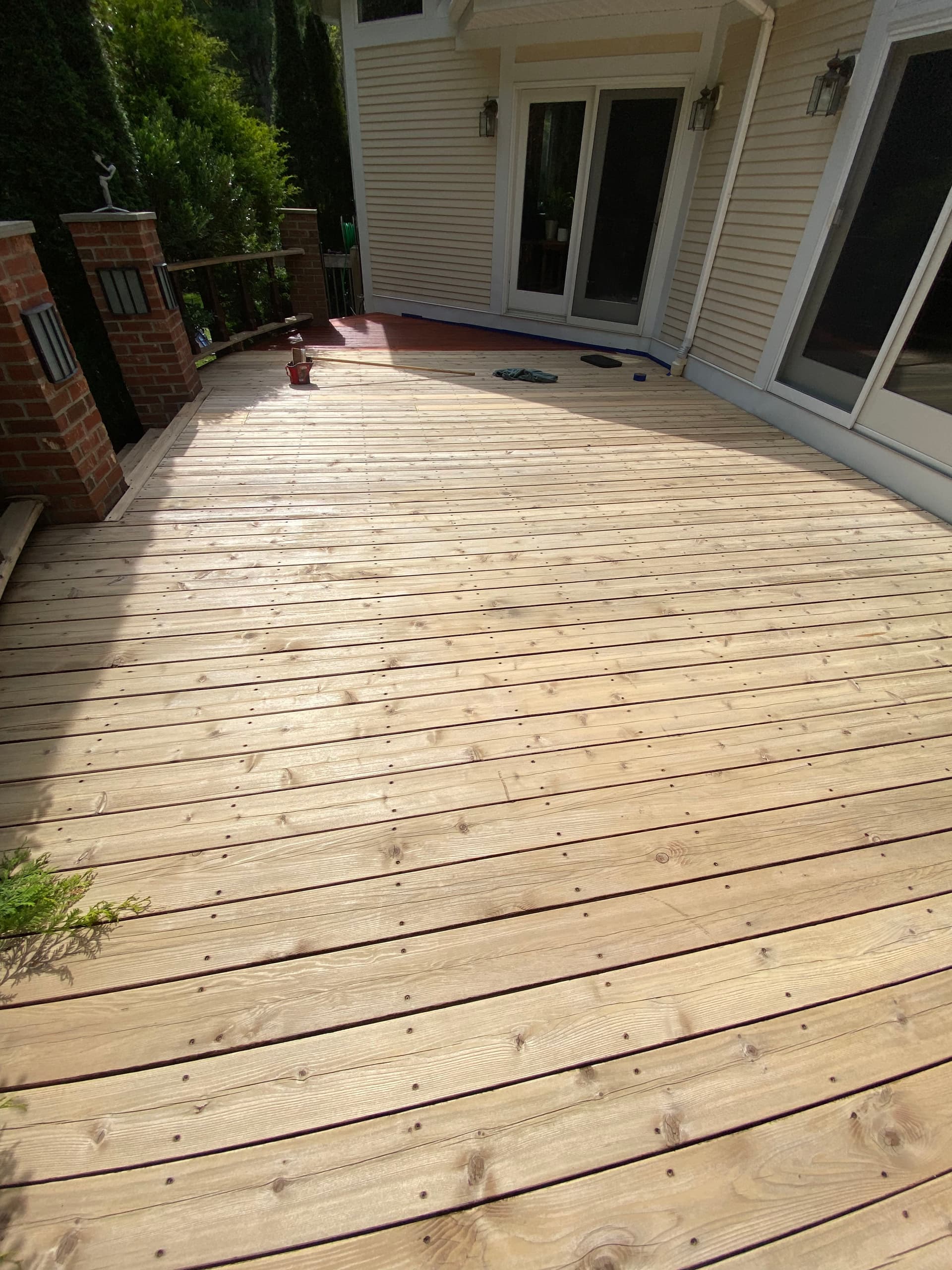 Gallery photos for Deck Makeover in Williston Vermont: Image #2