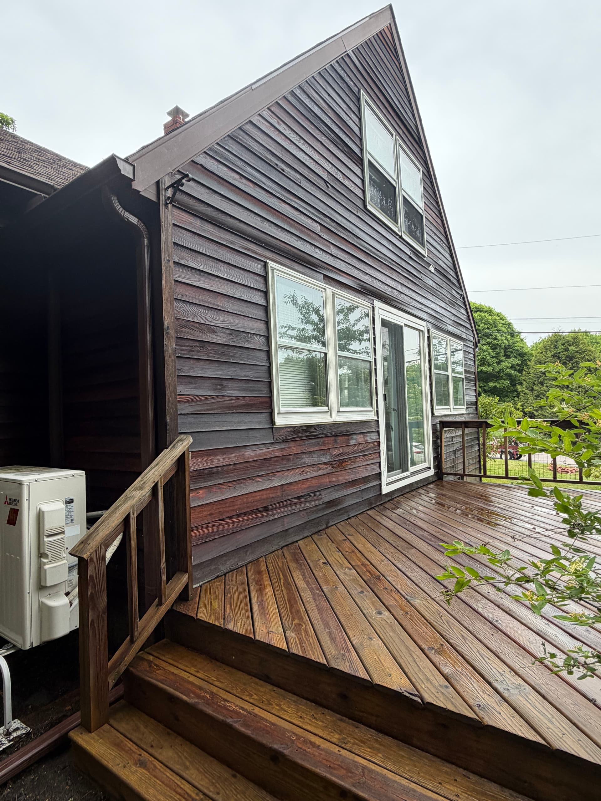 Gallery photos for Wood Siding and Deck Cleaning in Montpelier: Image #1