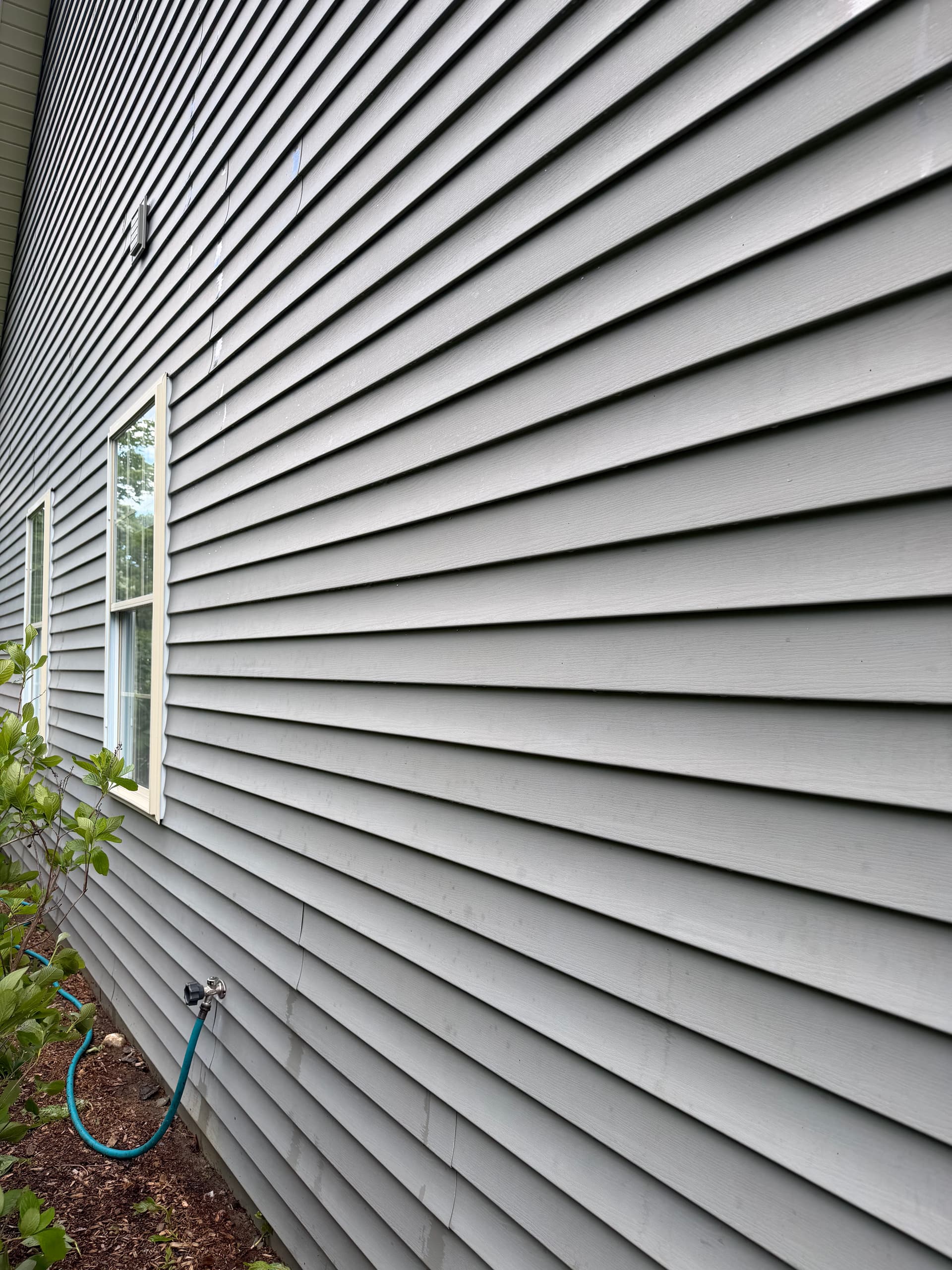 Gallery photos for Lichen and Grime Gone on This Berlin VT House Wash: Image #3