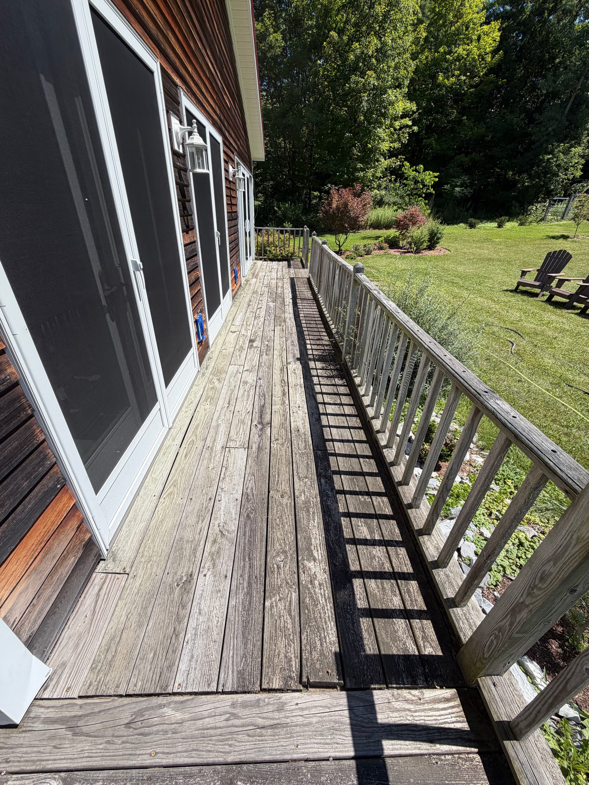 Gallery photos for Deck Cleaning and Staining in Weybridge VT: Image #4