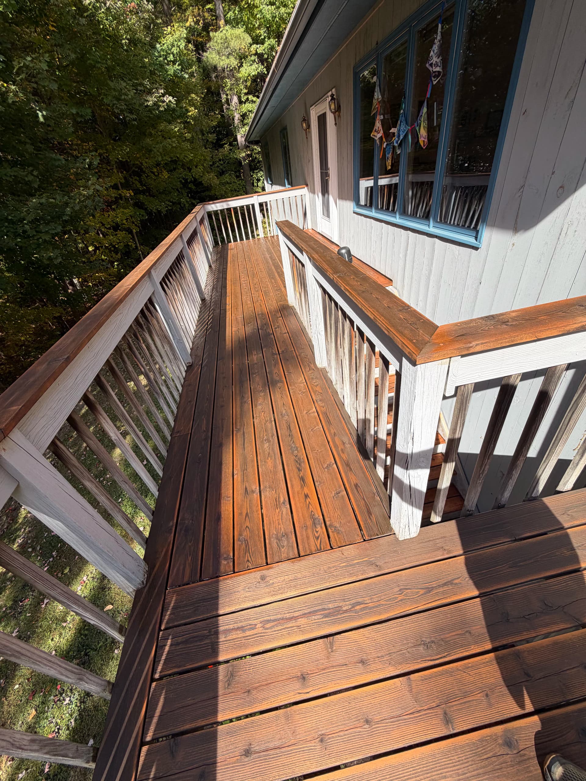 Gallery photos for Deck Sanding and Staining in Montpelier VT: Image #3