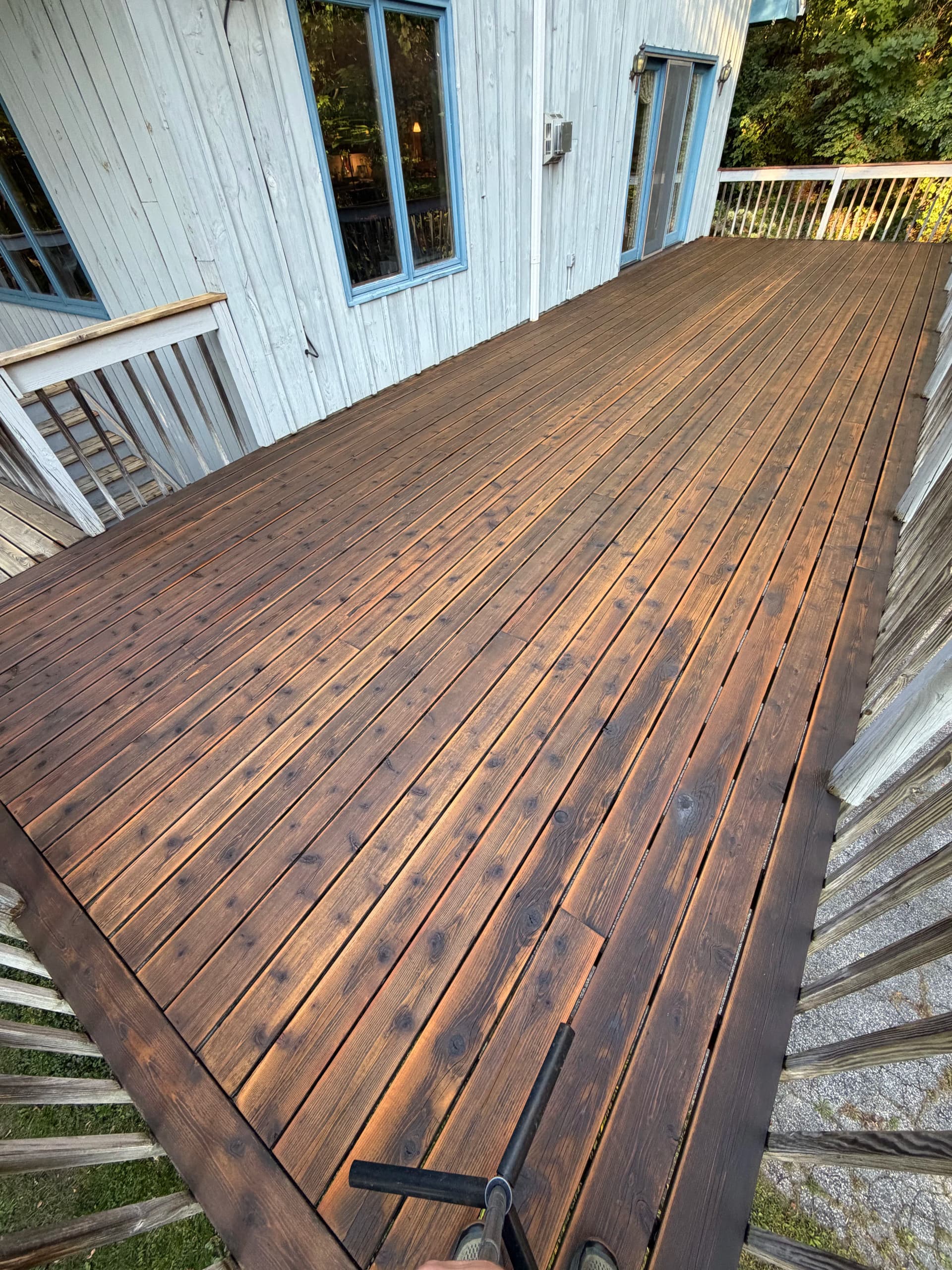 Gallery photos for Deck Sanding and Staining in Montpelier VT: Image #2