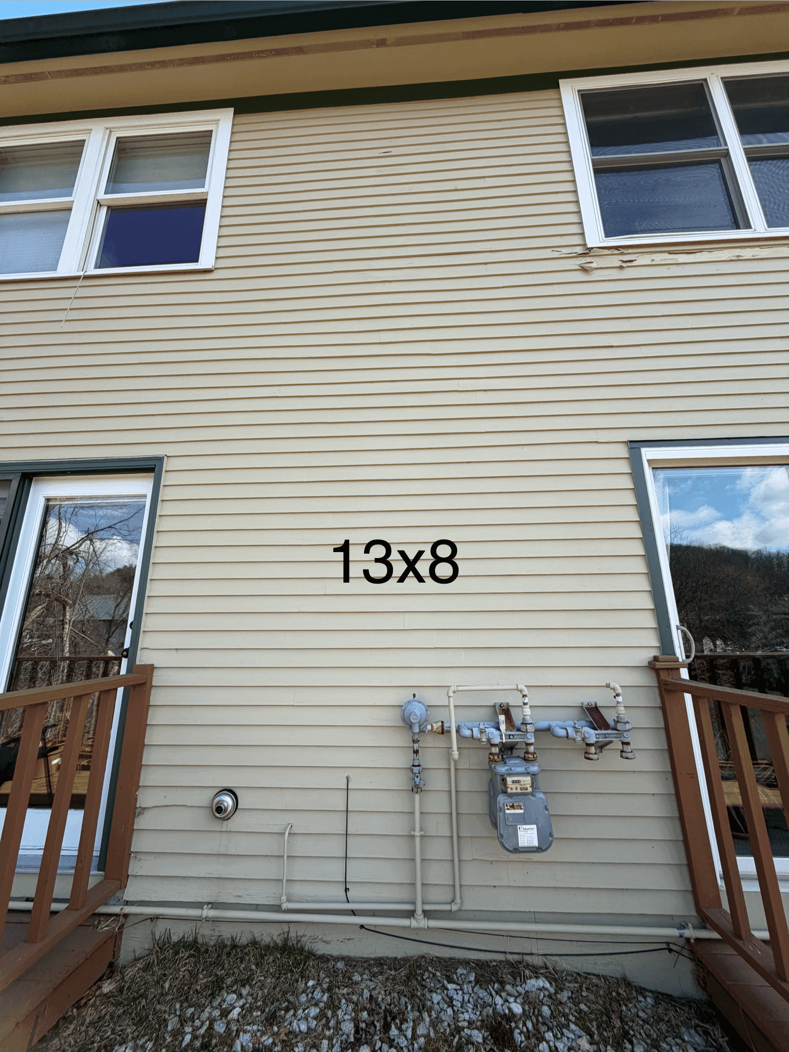 Gallery photos for Fresh Look for Weathered Siding and Frosty Decks: Image #4