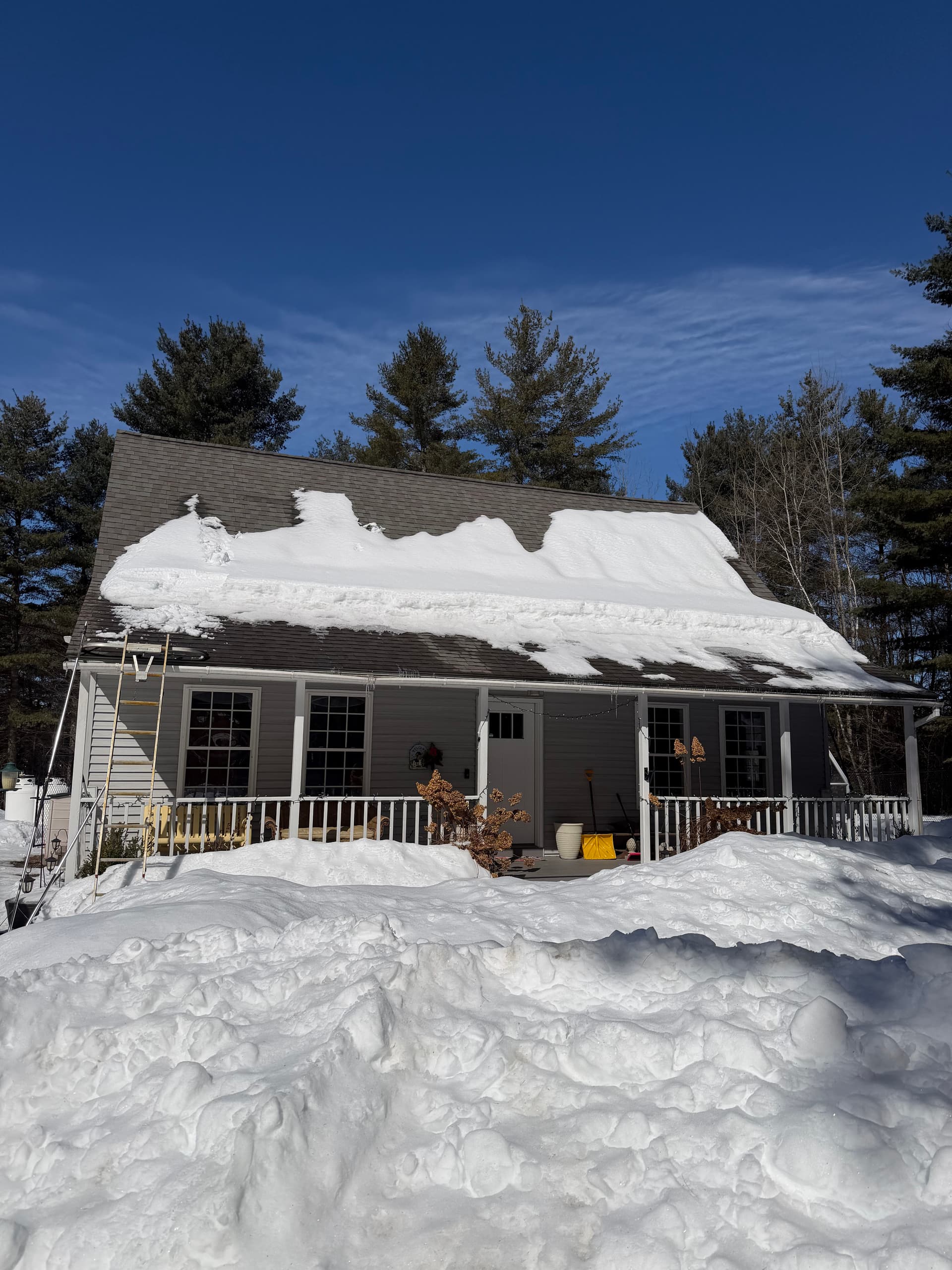 Gallery photos for Ice Dam Removal in East Montpelier: Image #2