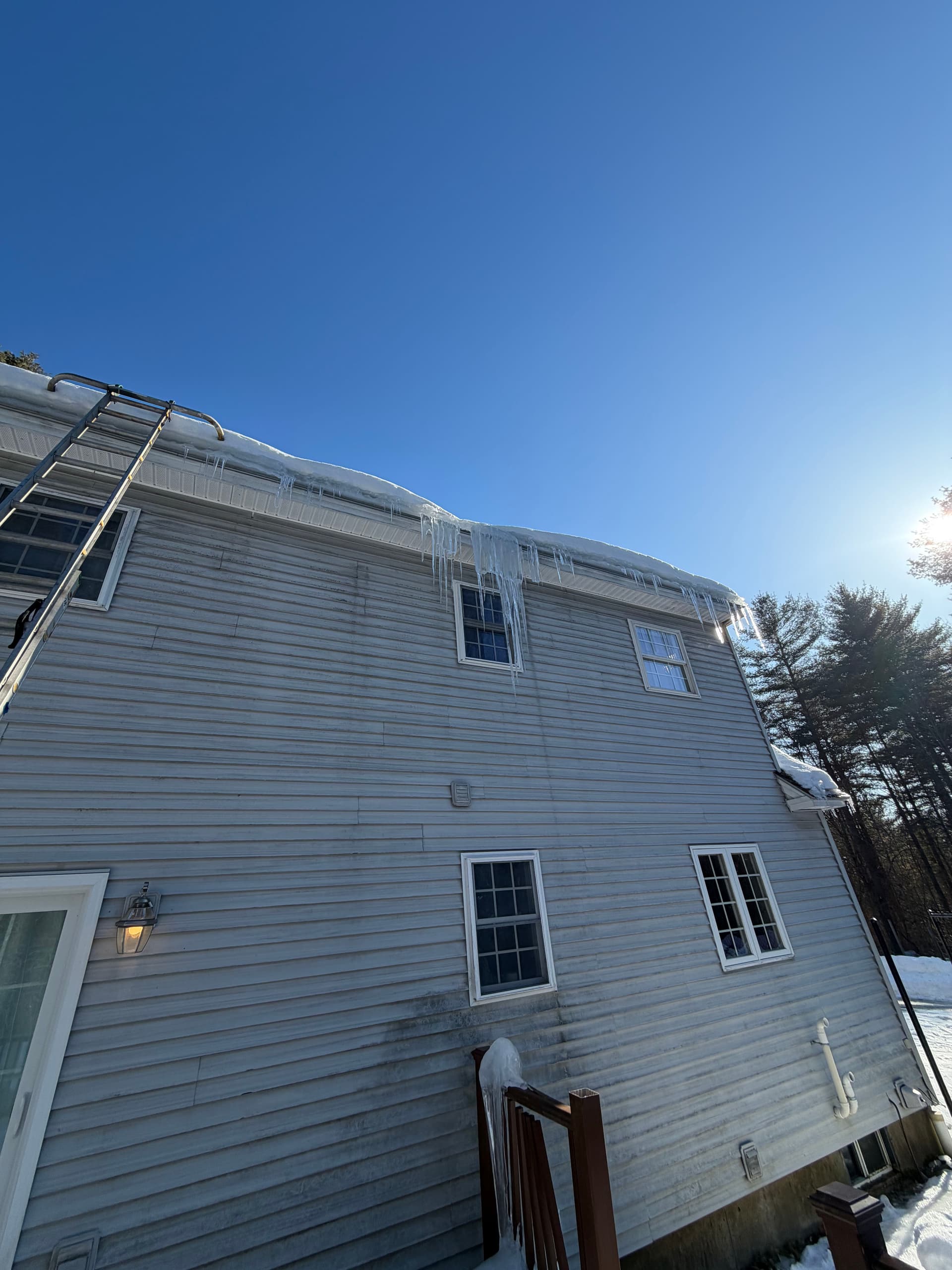 Gallery photos for Ice Dam Removal in East Montpelier: Image #7