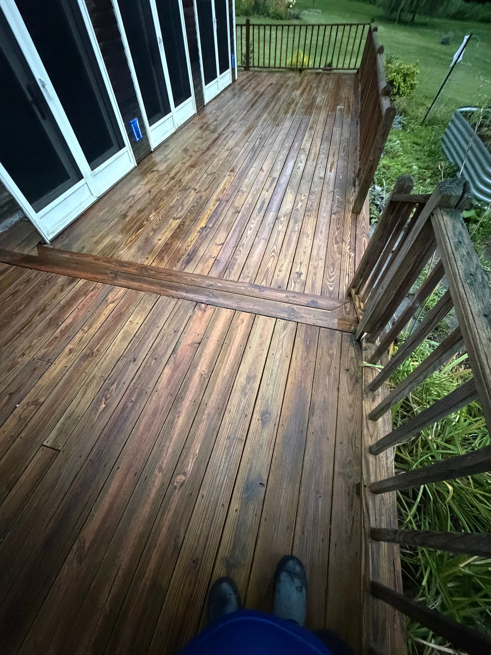Gallery photos for Deck Cleaning and Staining in Weybridge VT: Image #1